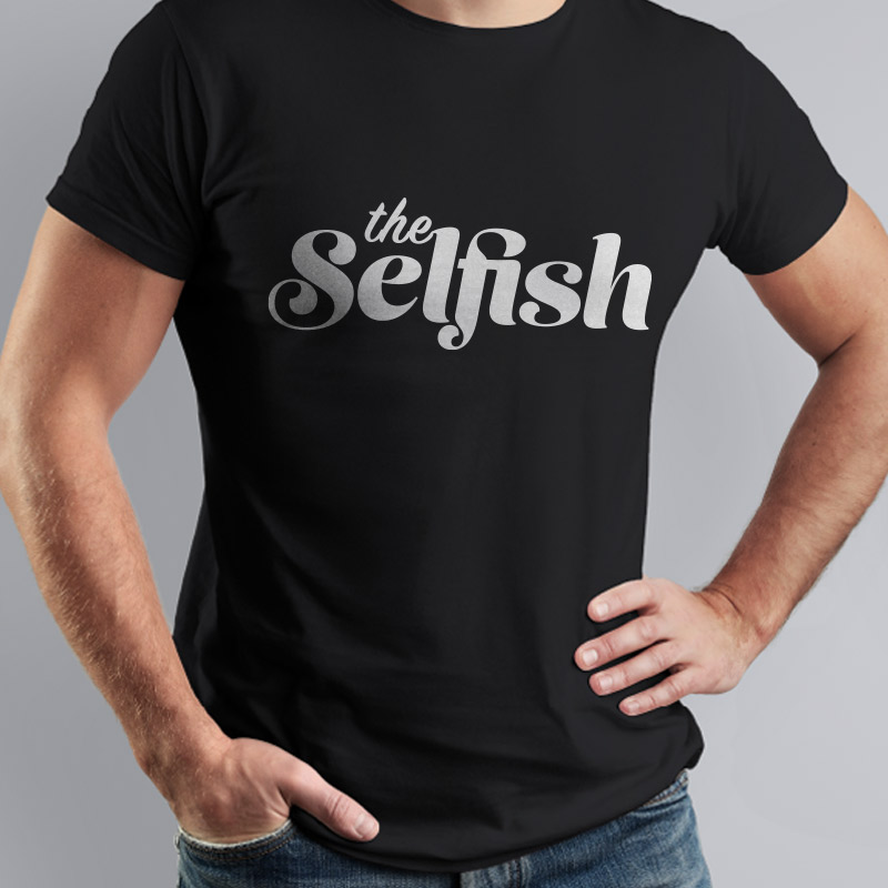 T-shirt Zwart